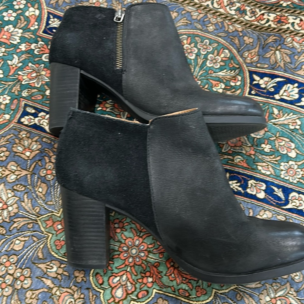 Size 9M Black Sperry Dasher Lille Boots